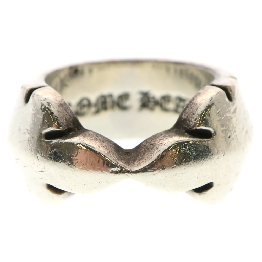 CHROME HEARTS(クロムハーツ) DBL FLERKNEE ダブルフレアニー リング シルバー