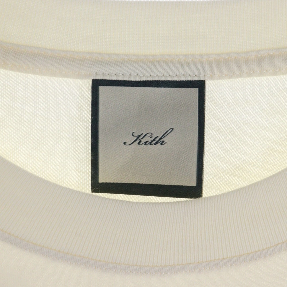 KITH(キス) 25AW Citrus Vintage Tee チェーンロゴ 半袖Tシャツ アイボリー 25-073-061-0007