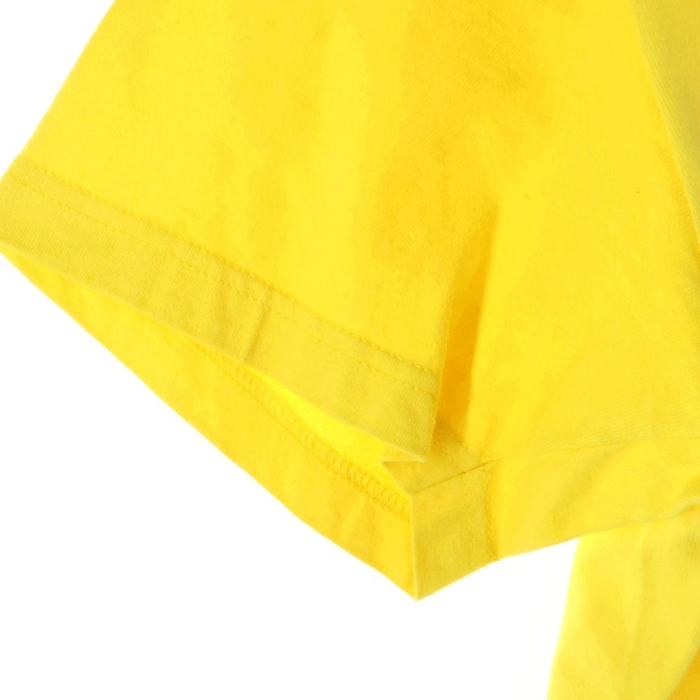 SUPREME(シュプリーム) 24AW Mister Cartoon Pow Tee ミスターカートゥーン 半袖Tシャツ イエロー