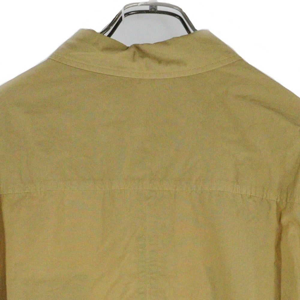 DRKSHDW(ダークシャドウ) JUMBO OUTERSHIRT ジャンボアウターシャツ 長袖シャツ イエロー DU01D1297-P