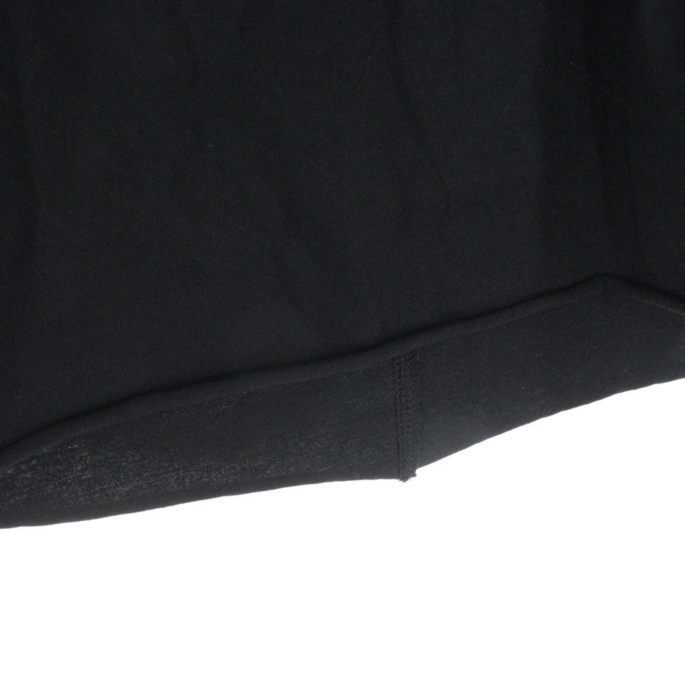 Rick Owens(リックオウエンス) 25SS Hollywood Jumbo T-Shirt ジャンボ 半袖Tシャツ ブラック RO01E7273-JA