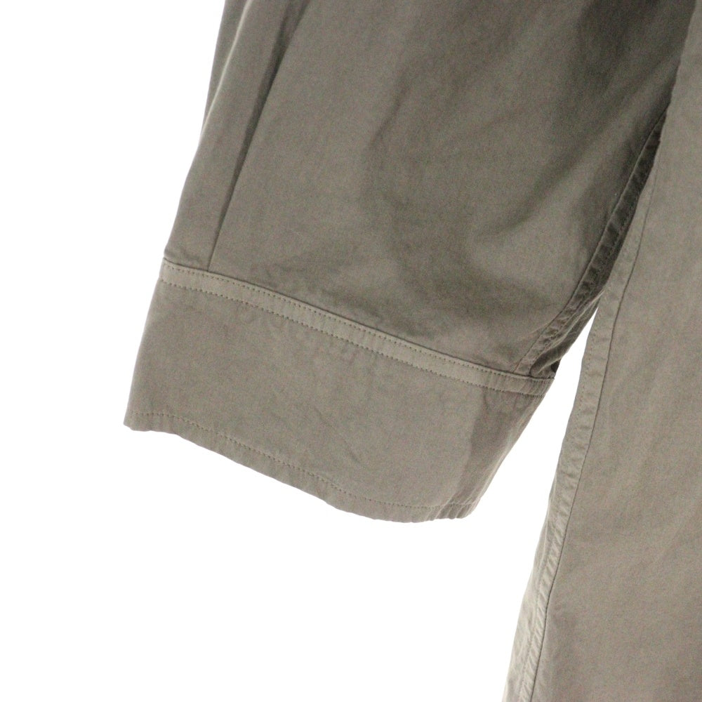 DRKSHDW(ダークシャドウ) JUMBO OUTERSHIRT ジャンボアウターシャツ 長袖シャツ ブラウン DU01D1297-P