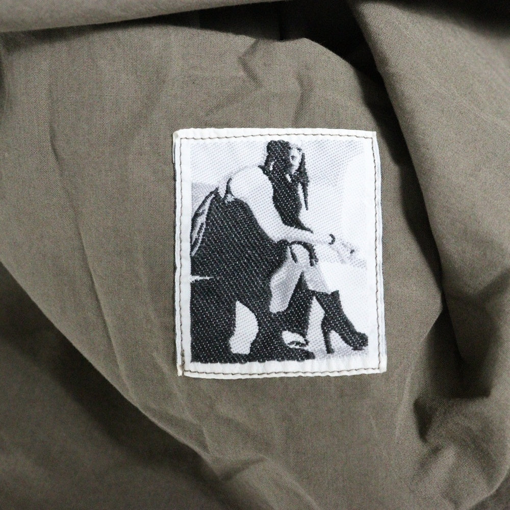 DRKSHDW(ダークシャドウ) JUMBO OUTERSHIRT ジャンボアウターシャツ 長袖シャツ ブラウン DU01D1297-P