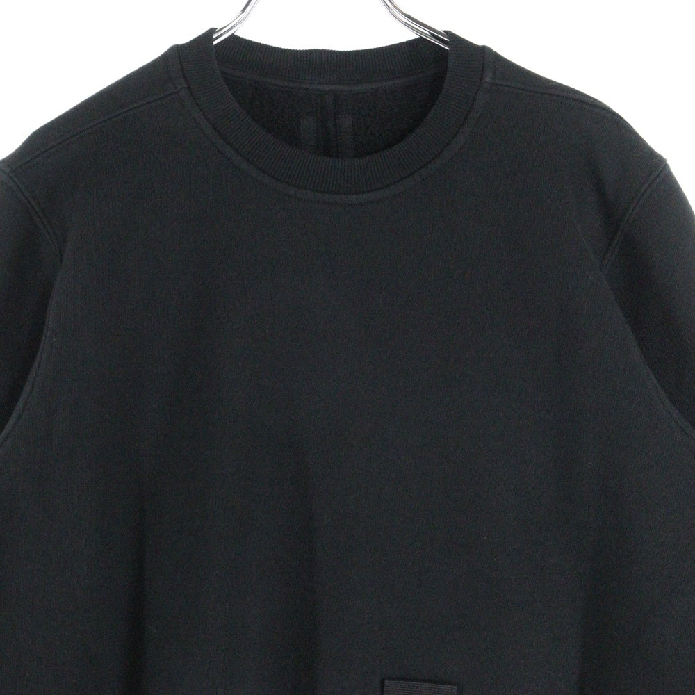 DRKSHDW(ダークシャドウ) 16AW SWEATSHIRT パッチ クルーネックスウェットトレーナー ブラック DU16F8270-FPAT