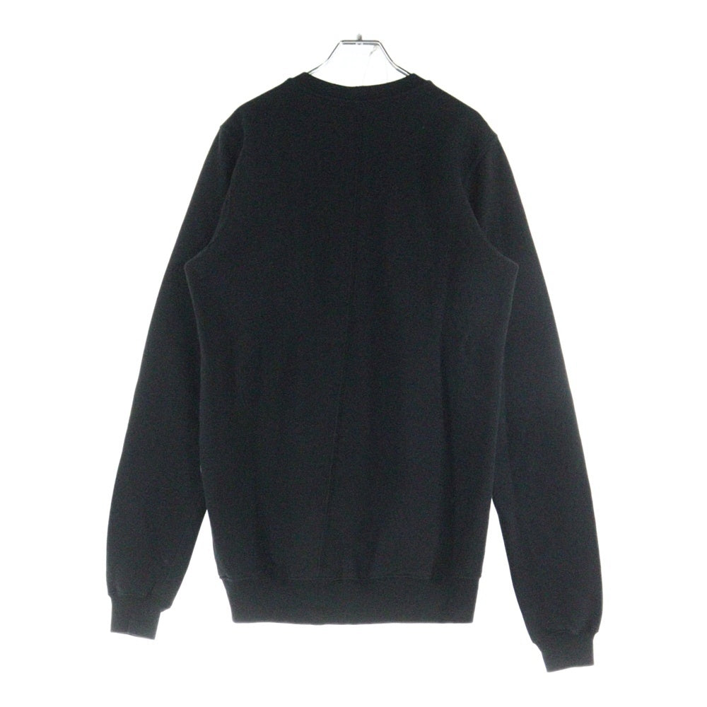 DRKSHDW(ダークシャドウ) 17SS SWEATSHIRT パッチ クルーネックスウェットトレーナー ブラック DU17S5270-FPAT1