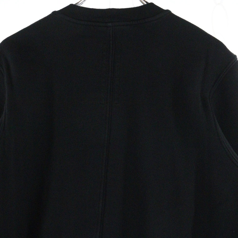 DRKSHDW(ダークシャドウ) 16SS SWEATSHIRT パッチ クルーネックスウェットトレーナー ブラック DU16S1270-FPAT1