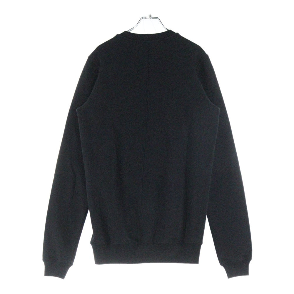 DRKSHDW(ダークシャドウ) 17AW SWEATSHIRT 刺繍 クルーネックスウェットトレーナー ブラック DU17F2270-FEMB