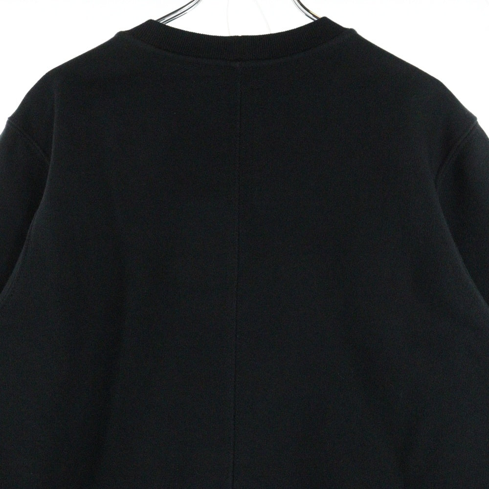 DRKSHDW(ダークシャドウ) 16AW SWEATSHIRT 刺繍 クルーネックスウェットトレーナー ブラック DU16F8270-FEMBB