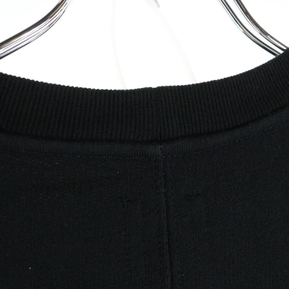 DRKSHDW(ダークシャドウ) 16AW SWEATSHIRT 刺繍 クルーネックスウェットトレーナー ブラック DU16F8270-FEMBB