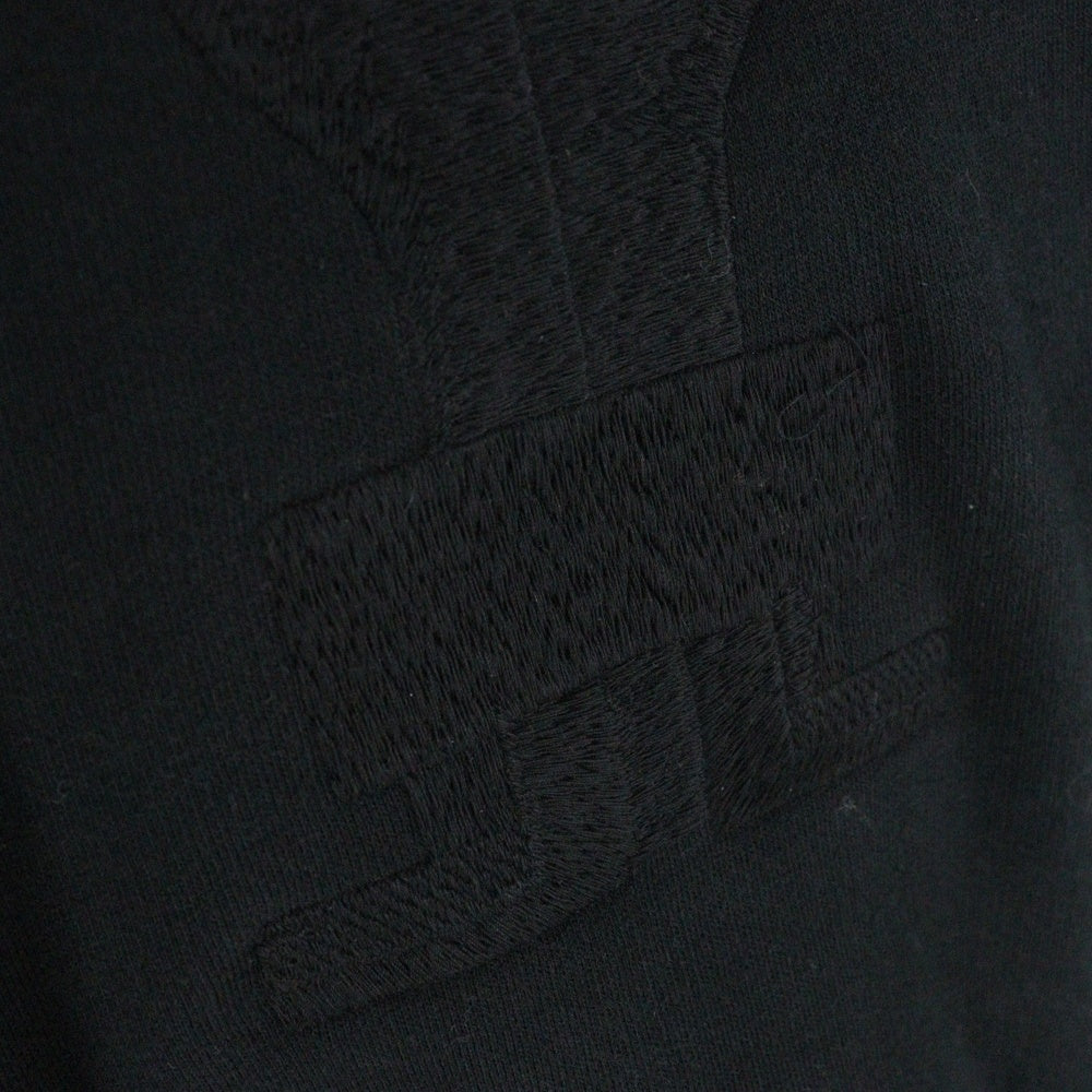 DRKSHDW(ダークシャドウ) 16AW SWEATSHIRT 刺繍 クルーネックスウェットトレーナー ブラック DU16F8270-FEMBB