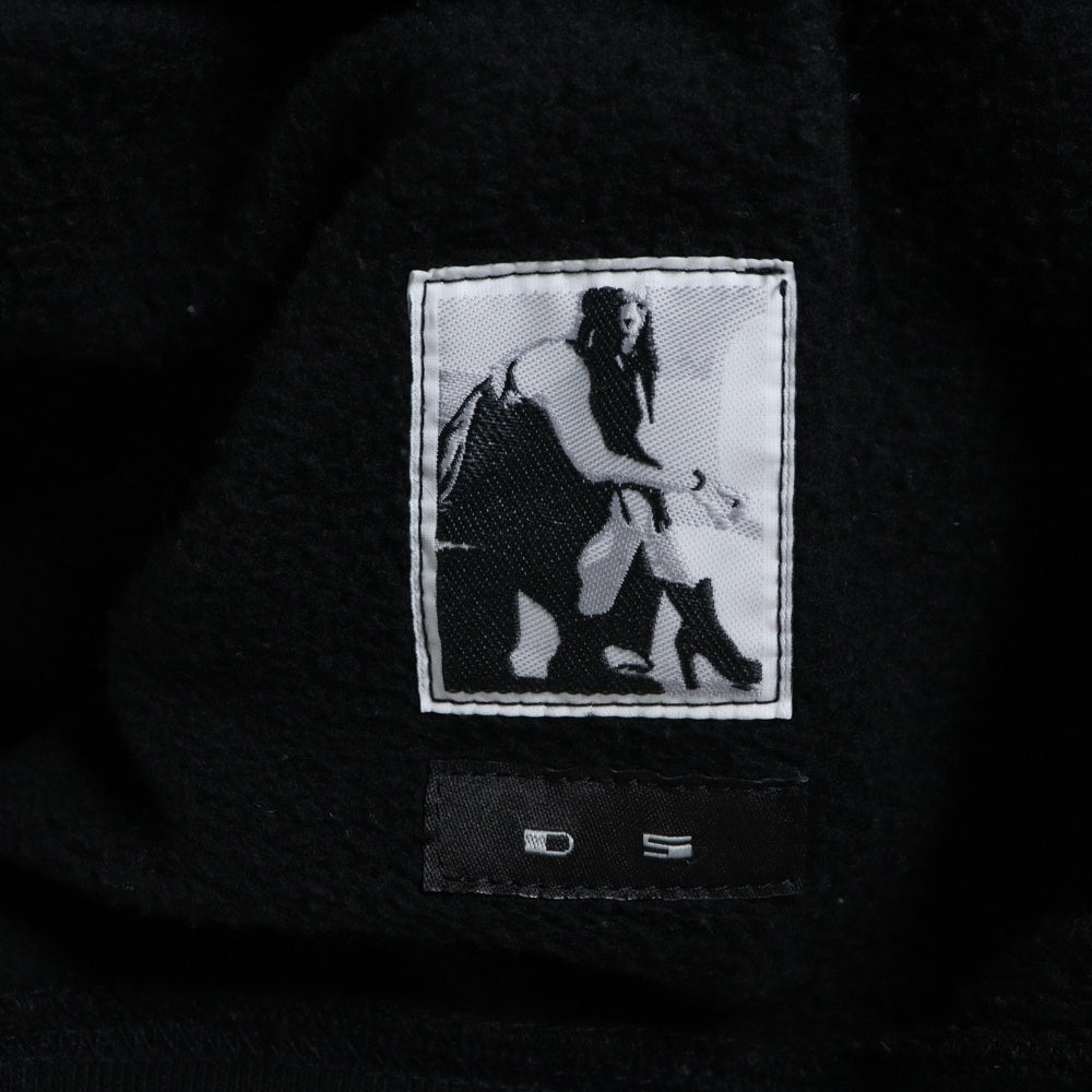 DRKSHDW(ダークシャドウ) 16AW SWEATSHIRT 刺繍 クルーネックスウェットトレーナー ブラック DU16F8270-FEMBB