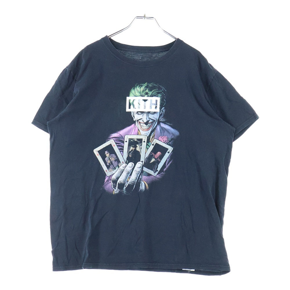 KITH X BATMAN JOKER ジョーカー プリント Tシャツ ブラック 未使用】Kith x Batman Joker Tee 