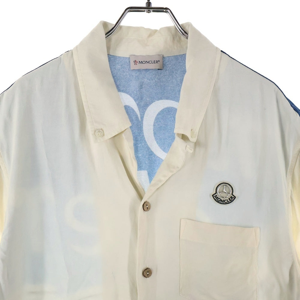 MONCLER(モンクレール) ×Mercedes-Benz by Nigo メルセデスベンツ ニゴ 半袖シャツ ホワイト