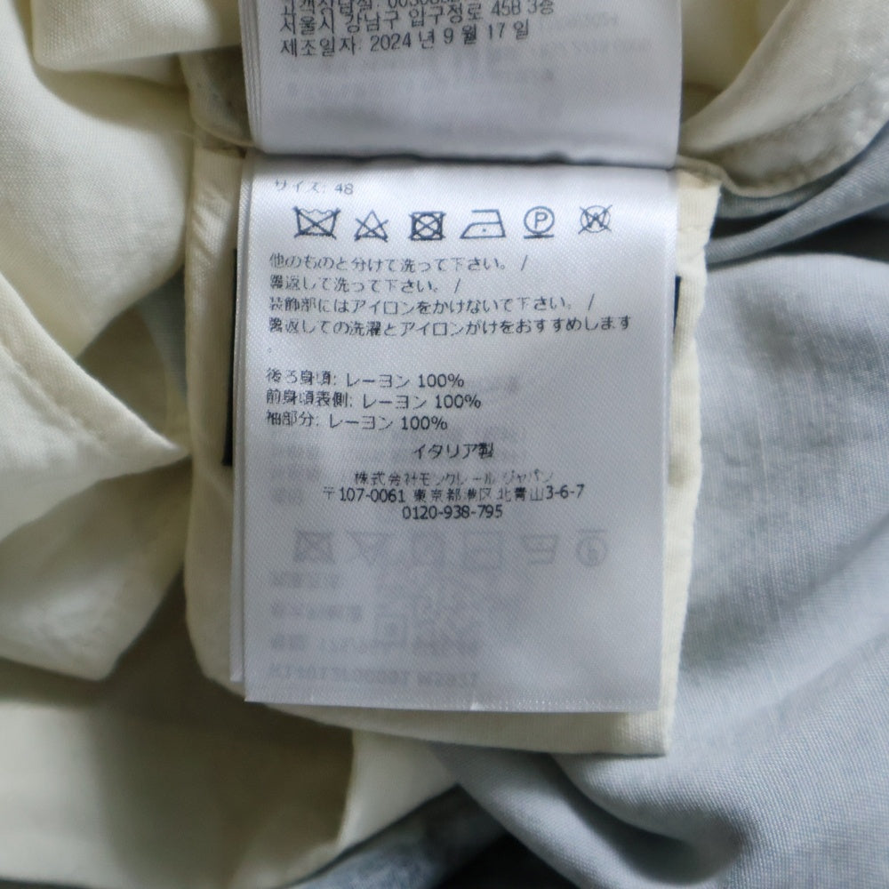 MONCLER(モンクレール) ×Mercedes-Benz by Nigo メルセデスベンツ ニゴ 半袖シャツ ホワイト