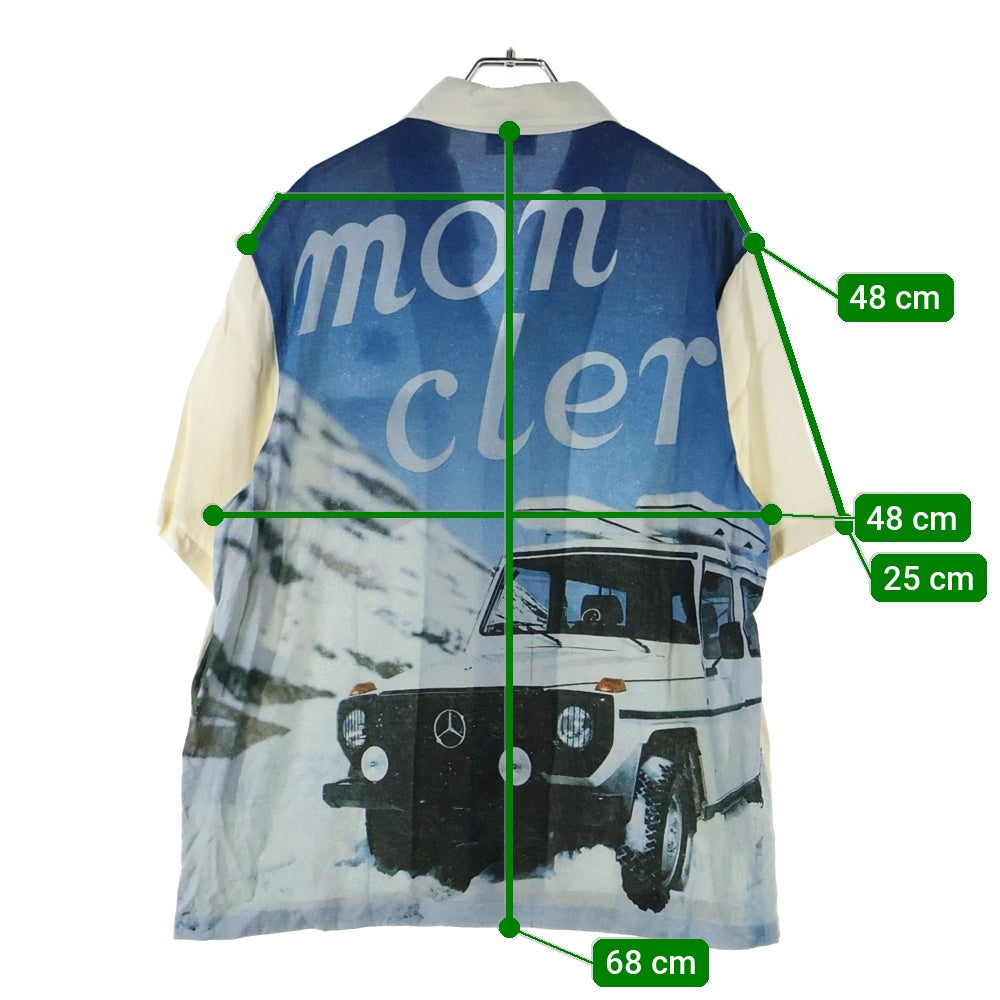 MONCLER(モンクレール) ×Mercedes-Benz by Nigo メルセデスベンツ ニゴ 半袖シャツ ホワイト