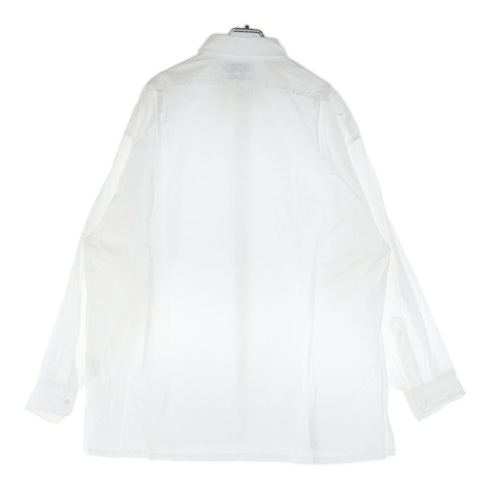 Graphpaper(グラフペーパー) THOMAS MASON Long Sleeve Button Shirts トーマスマンソン ボタンダウン長袖シャツ GM184-50505 ホワイト