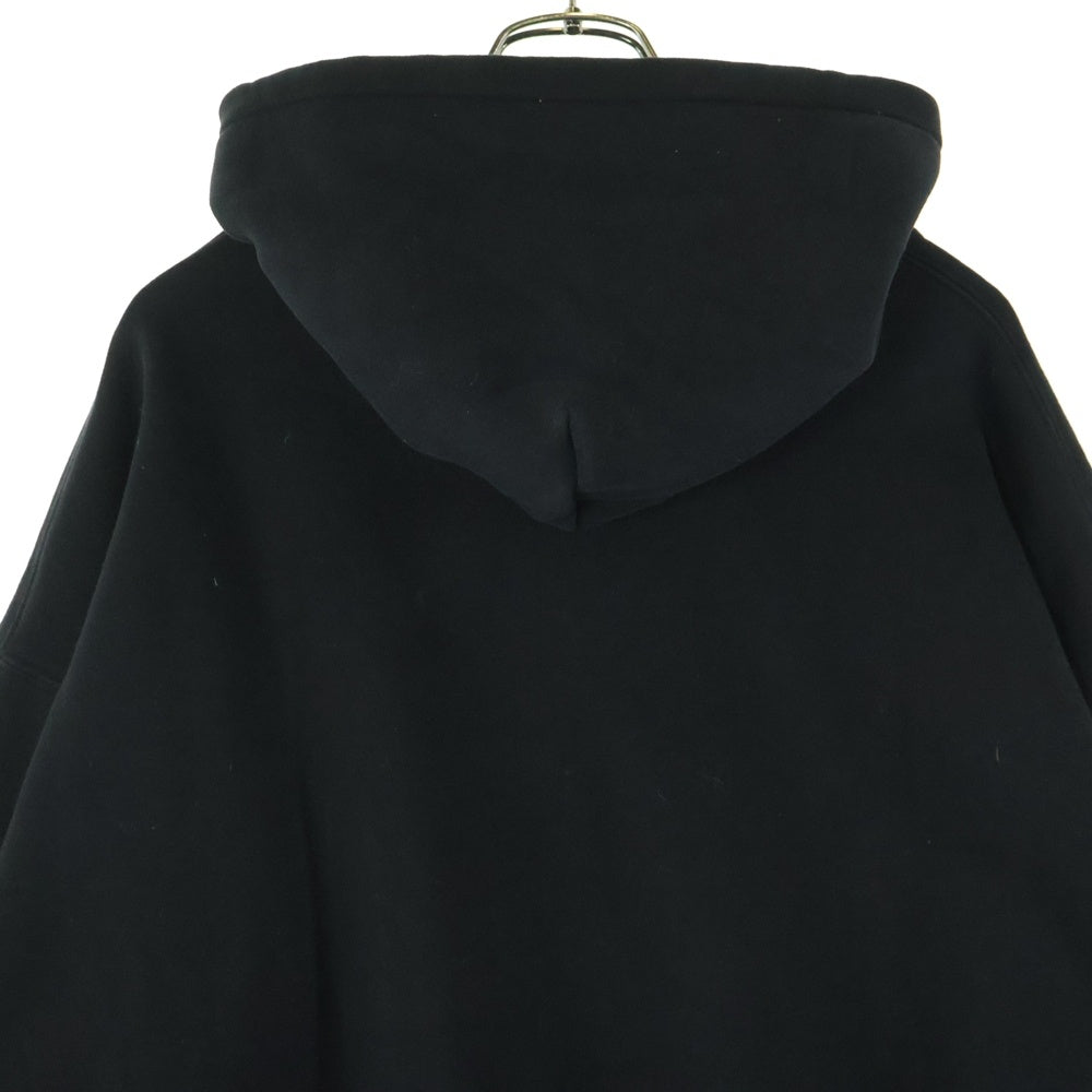 Hombre Nino(オンブレ ニーニョ) Rubber Logo Hoodie ラバーロゴフーディー プルオーバースウェットパーカー HN0222-CT0003 ブラック