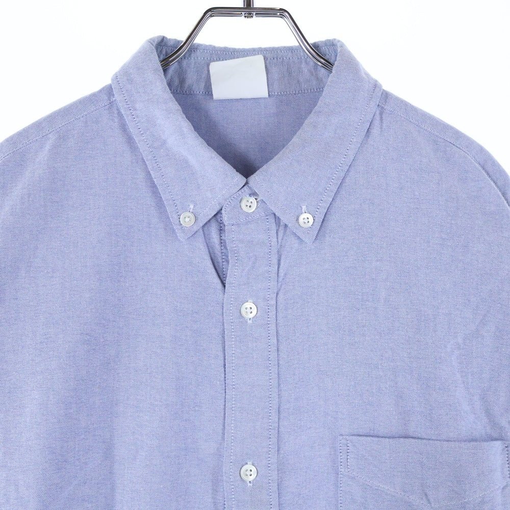 FreshService(フレッシュサービス) Corporate B.D Shirt コーポレートボタンダウンシャツ コットン長袖シャツ FSW-22-SH_14 ブルー