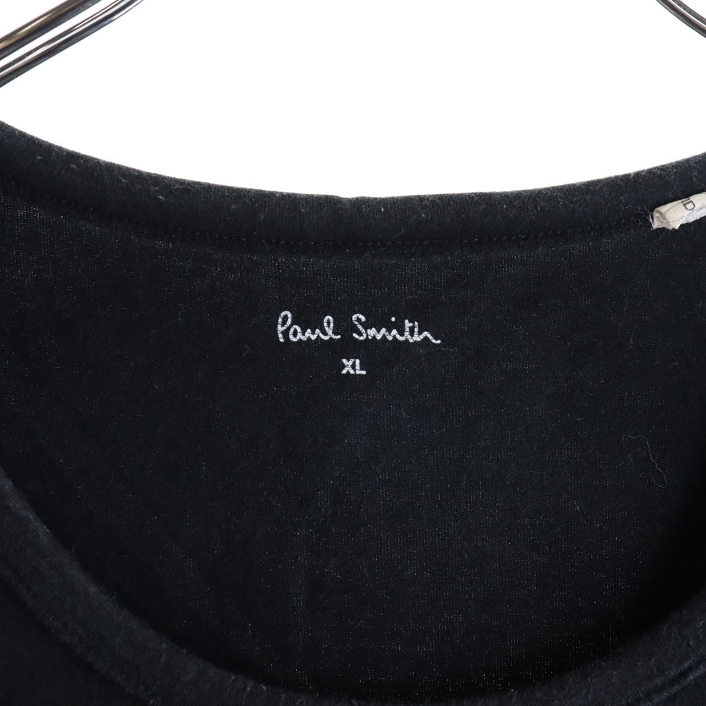 Paul Smith(ポールスミス) ワンポイントロゴプリントTシャツ ブラック