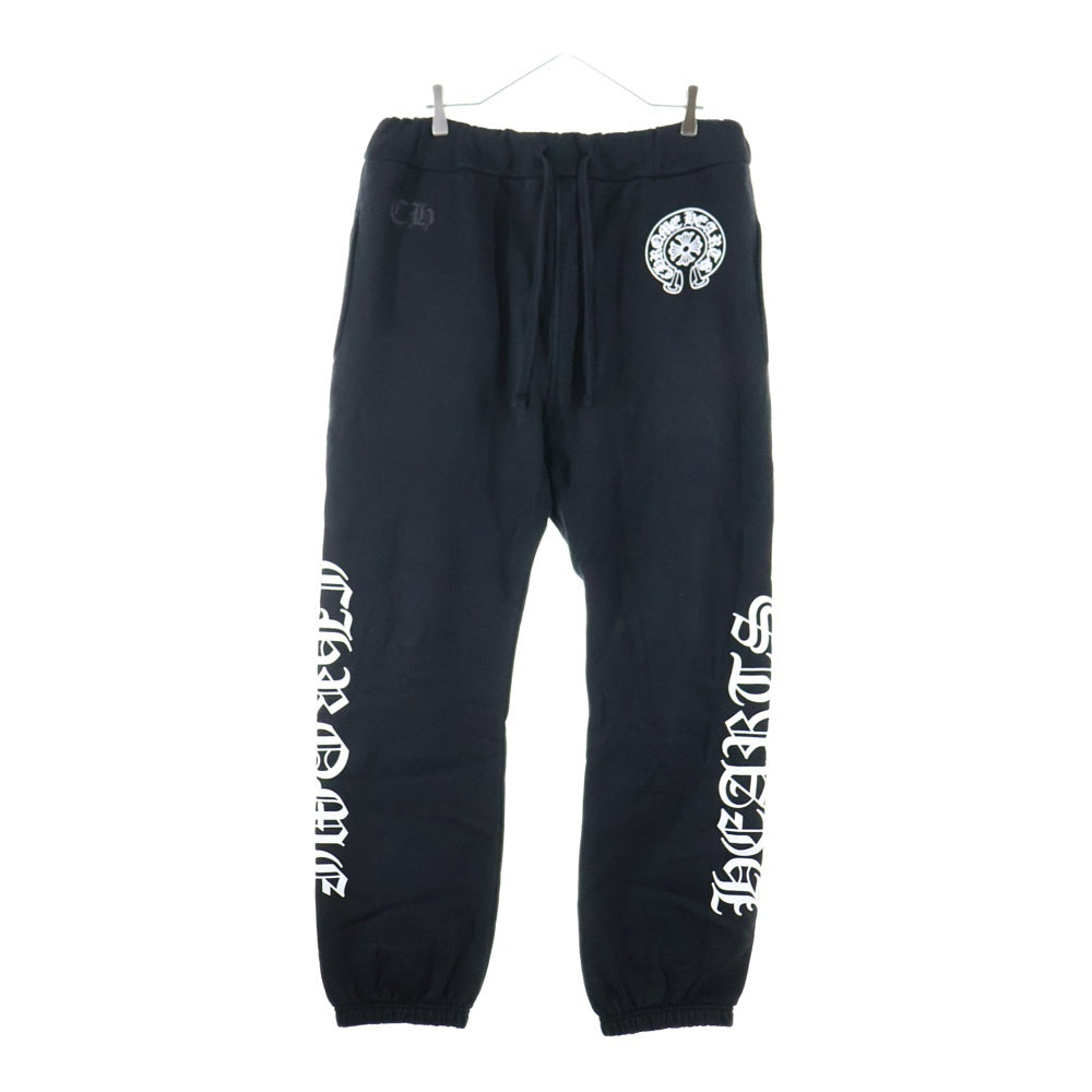 CHROME HEARTS(クロムハーツ) HORSESHOE SWEAT PANTS ホースシュープリント スウェットパンツ ブラック