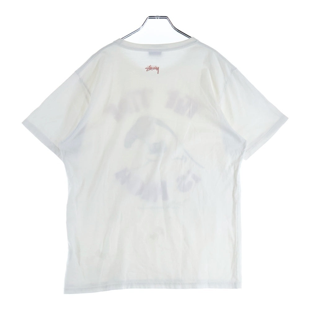 STUSSY(ステューシー) HIGH TIDE TEE ハイタイド 半袖Tシャツ カットソー ホワイト