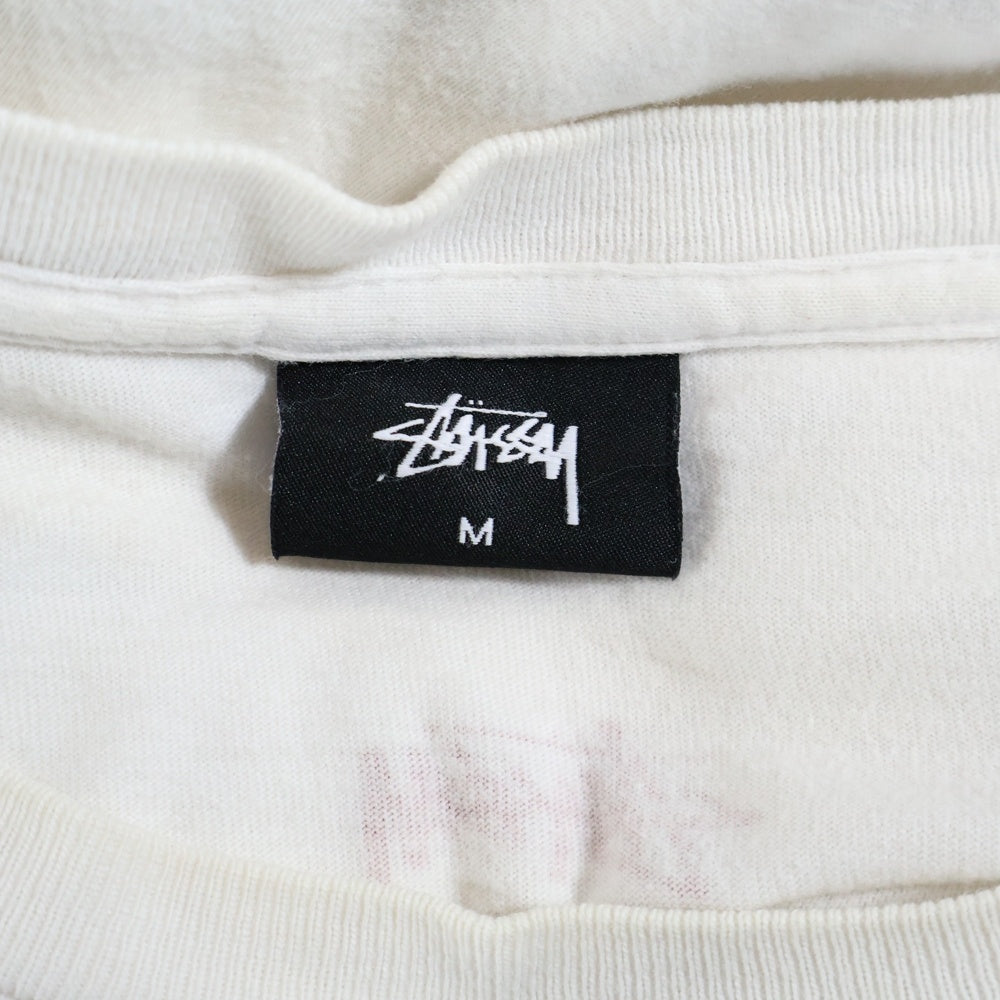 STUSSY(ステューシー) HIGH TIDE TEE ハイタイド 半袖Tシャツ カットソー ホワイト