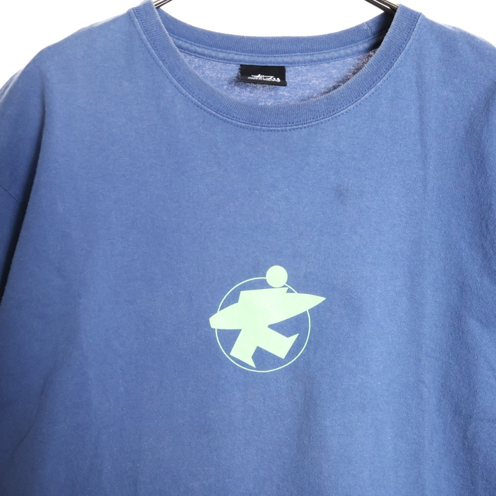 STUSSY(ステューシー) SURF STOCK TEE サーフストック 半袖Tシャツ カットソー ブルー