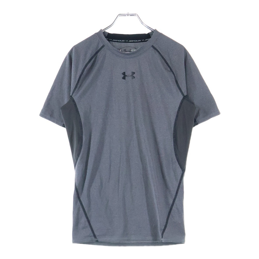 UNDER ARMOUR(アンダーアーマー) フロントロゴ プリント 半袖Tシャツ カットソー グレー