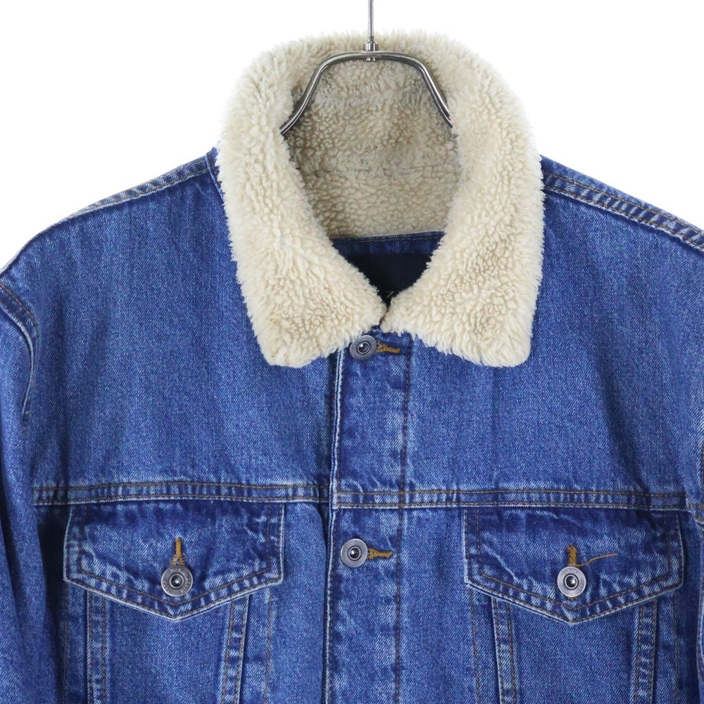 ZARA(ザラ) DENIM BOA JACKET デニムボアジャケット インディゴ