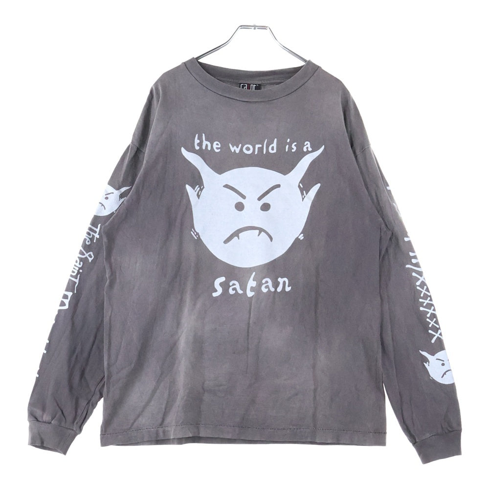 SAINT MICHAEL(セントマイケル) LS TEE SATAN ヴィンテージ加工