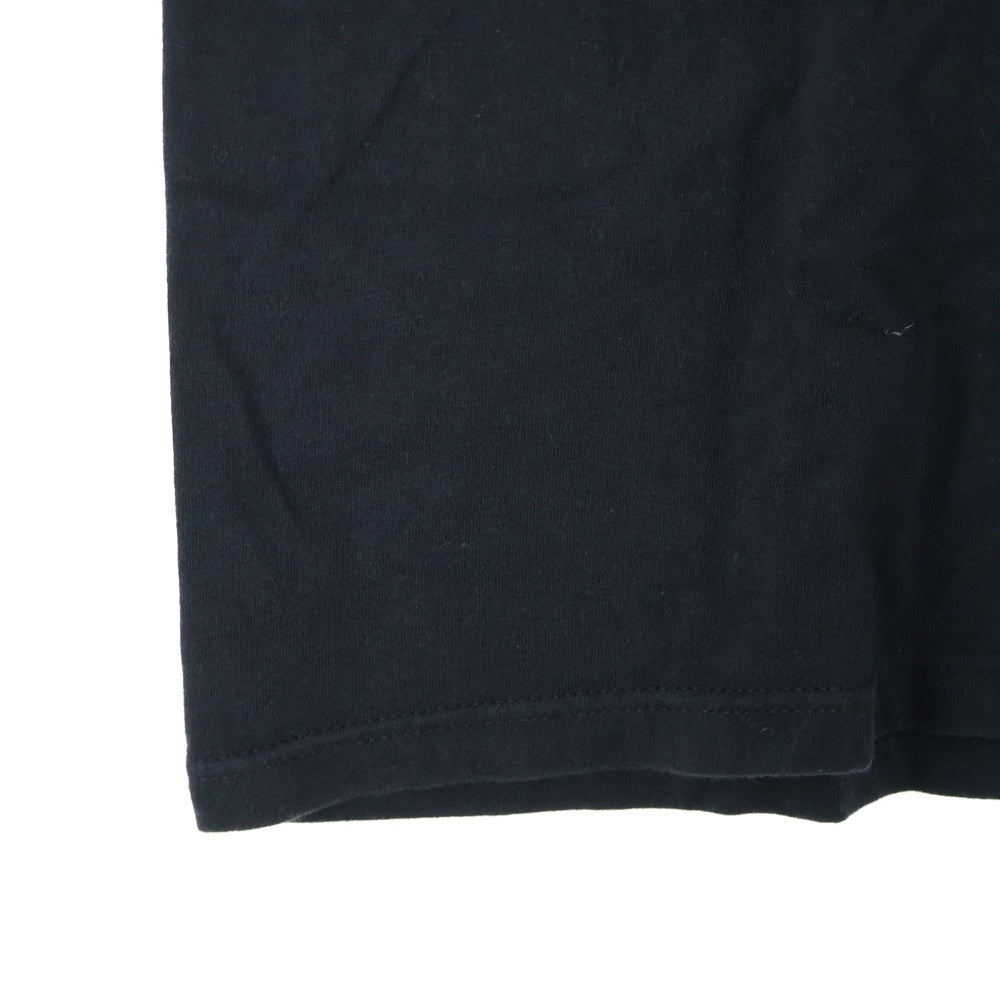 SUPREME(シュプリーム) 24SS BACKWARDS TEE バックワードティー バックロゴプリントクルーネック半袖Tシャツ ブラック