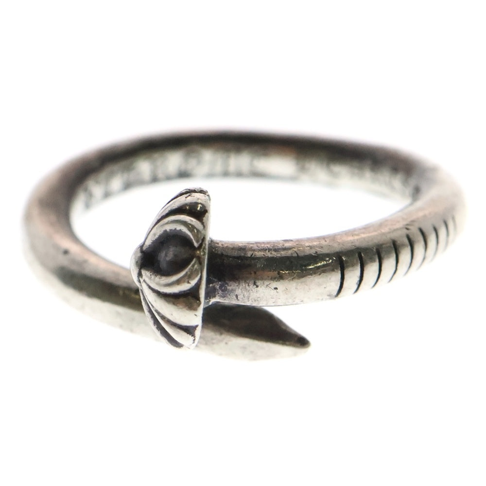 CHROME HEARTS(クロムハーツ) NAIL CRSBALL ネイル クロスボール リング シルバー BCA349