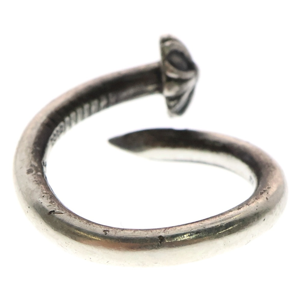 CHROME HEARTS(クロムハーツ) NAIL CRSBALL ネイル クロスボール リング シルバー BCA349