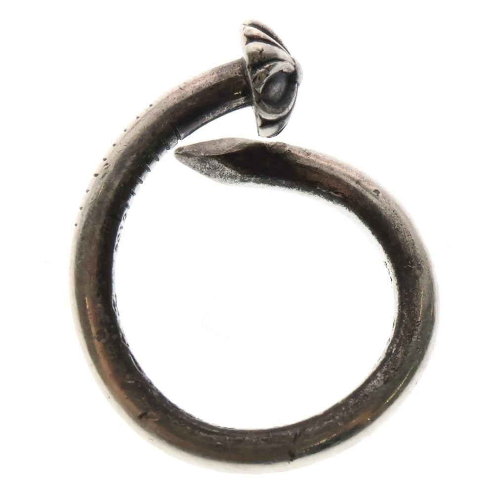CHROME HEARTS(クロムハーツ) NAIL CRSBALL ネイル クロスボール リング シルバー BCA349