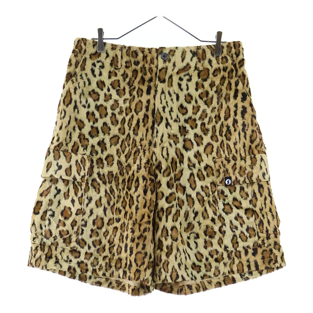 SUPREME(シュプリーム) 25SS ×GOODENOUGH Crushed Rayon Pile Cargo Short グッドイナフ クラッシュレーヨンパイル ベロア カーゴショーツ ブラウン