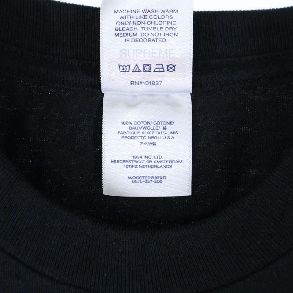 SUPREME(シュプリーム) 23AW Camacho Tee カマチョ 半袖Tシャツ カットソー ブラック