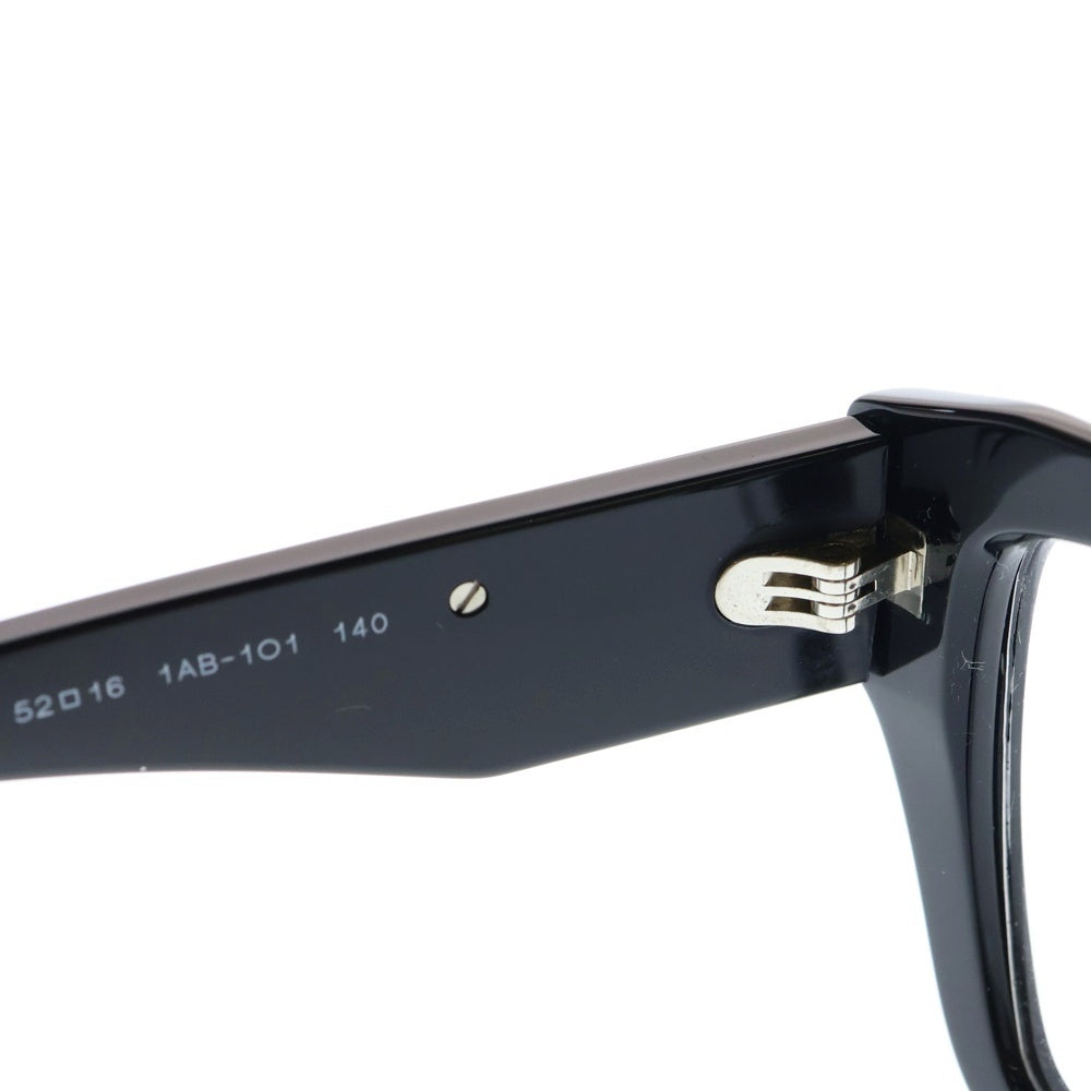 PRADA(プラダ) Glasses トライアングルロゴ スクエアアイウェア 眼鏡 ブラック VPR 09Z-F
