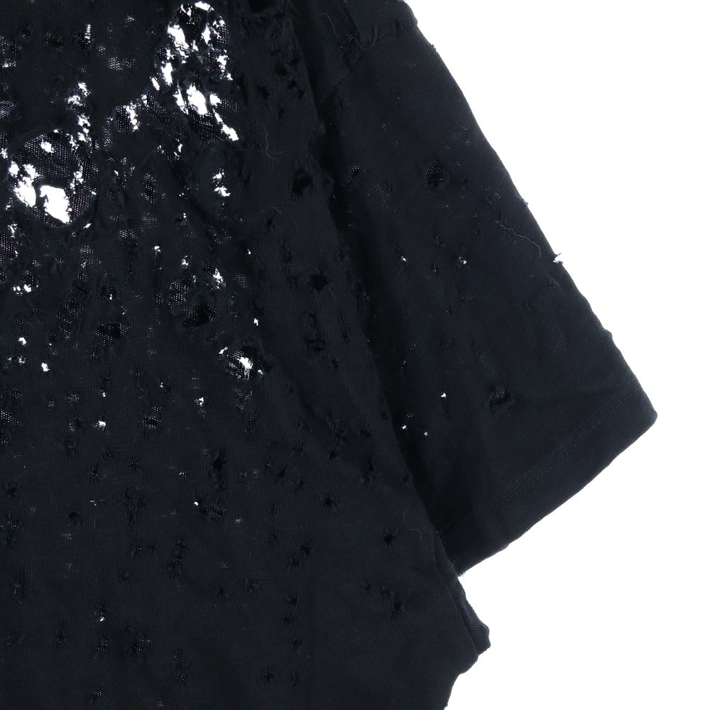 AMIRI(アミリ) MA Shotgun T-Shirt ショットガン ダメージ加工 半袖Tシャツ ブラック