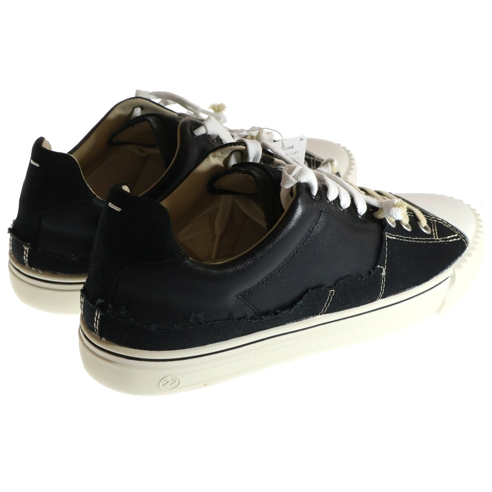 Maison Margiela 22(メゾンマルジェラ) 24SS New Evolution エボリューション レザーローカットスニーカー ブラック S57WS0391