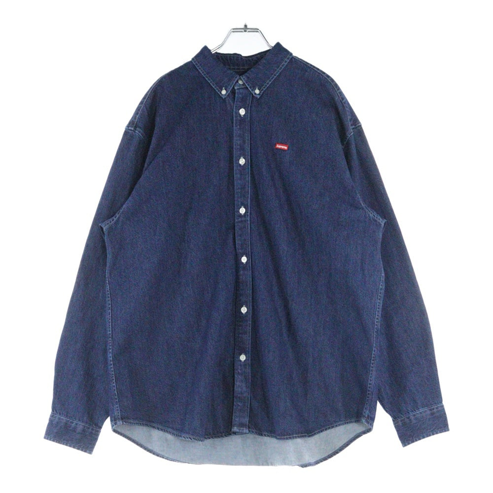Supreme ☆デニム　長袖シャツ　☆綺麗☆スモールボックスロゴ☆ 楽天市場】【送料無料】【楽ギフ_包装】【メンズ シャツ