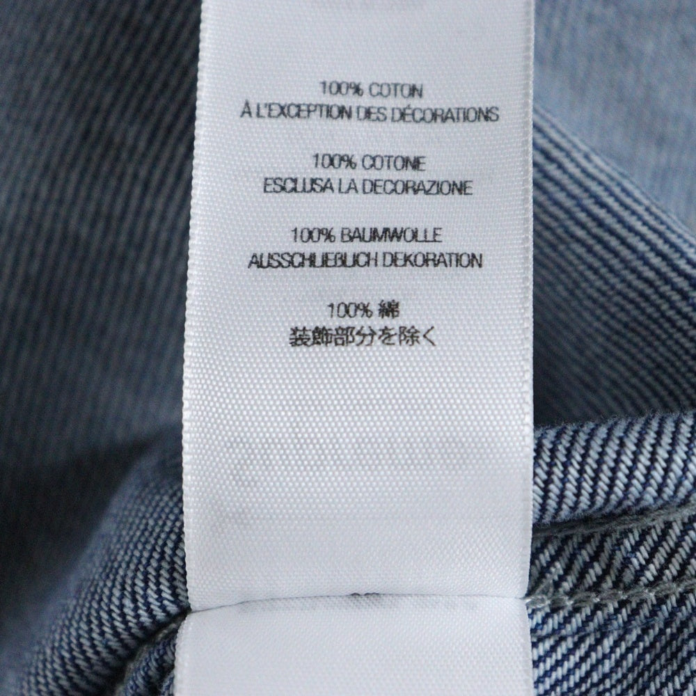 SUPREME(シュプリーム) 24AW Small Box Shirt Rinsed Denim スモールボックスロゴ 長袖デニムシャツ インディゴ