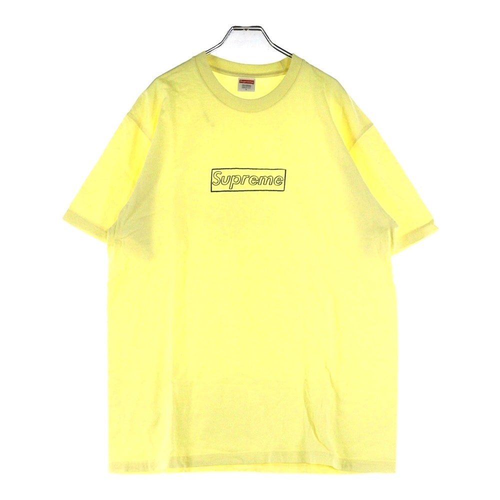 トップス Supreme 21SS kaws chalk logo tee SUPREME(シュプリーム) 21SS KAWS Chalk Logo Tee カウズ