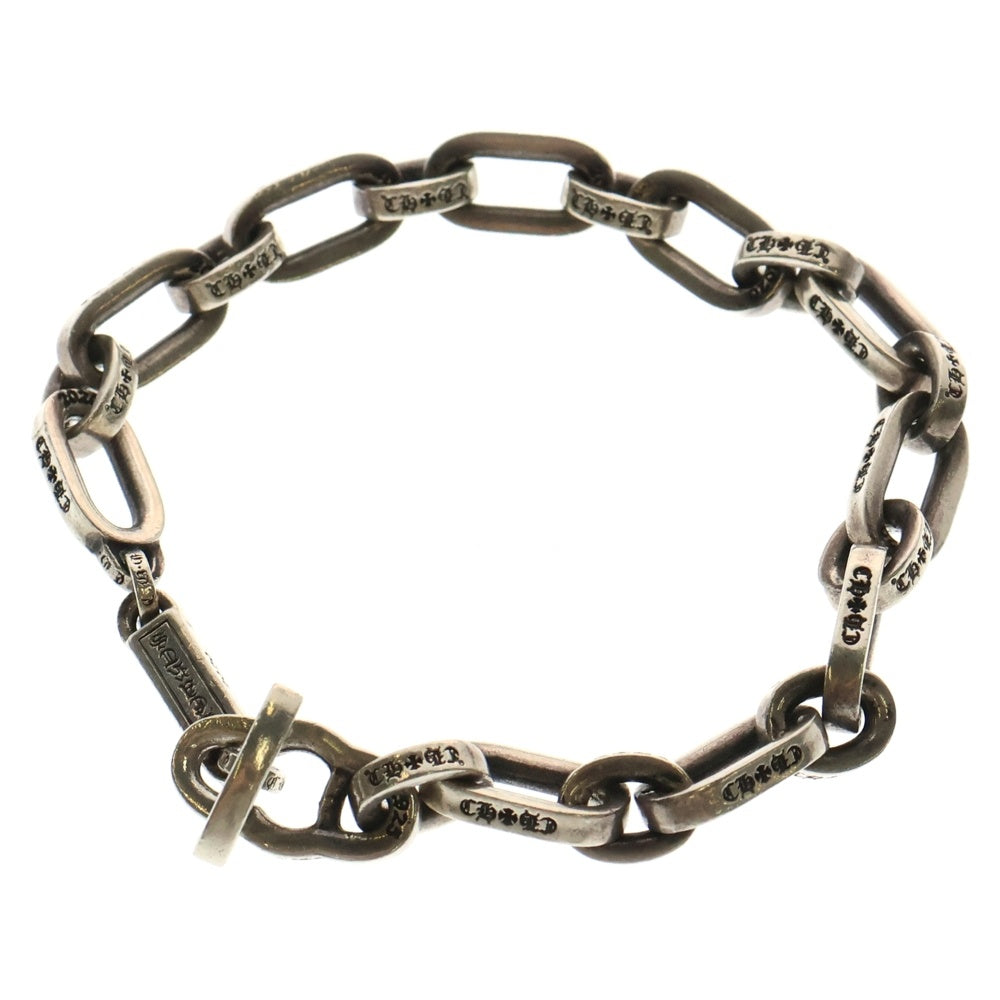 CHROME HEARTS(クロムハーツ) PAPER E CHAIN ペーパーEチェーン シルバーブレスレット