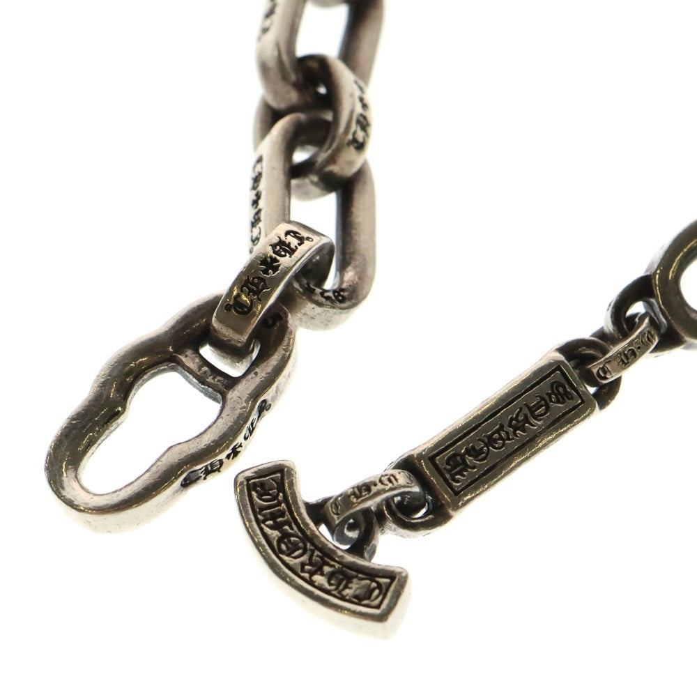 CHROME HEARTS(クロムハーツ) PAPER E CHAIN ペーパーEチェーン シルバーブレスレット