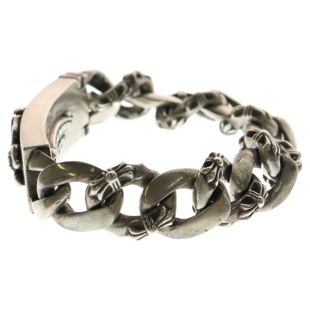 CHROME HEARTS(クロムハーツ) ID DAGGER ダガーIDファンシーリンクブレスレット 13LINK シルバー BCA157