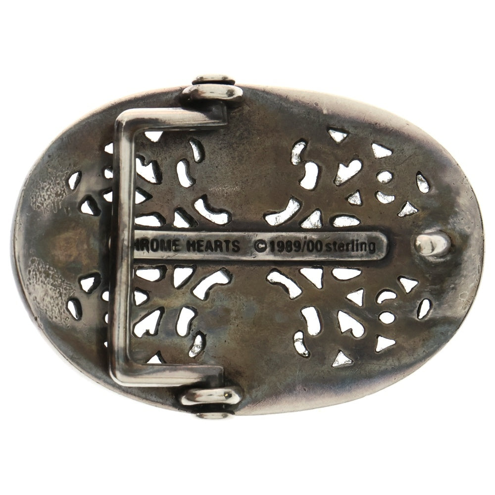 CHROME HEARTS(クロムハーツ) OVAL CROSS STRAP1.5クラシックオーバルクロスバックル シルバー BCA359