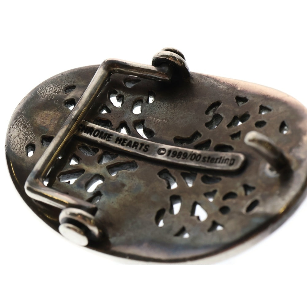 CHROME HEARTS(クロムハーツ) OVAL CROSS STRAP1.5クラシックオーバルクロスバックル シルバー BCA359
