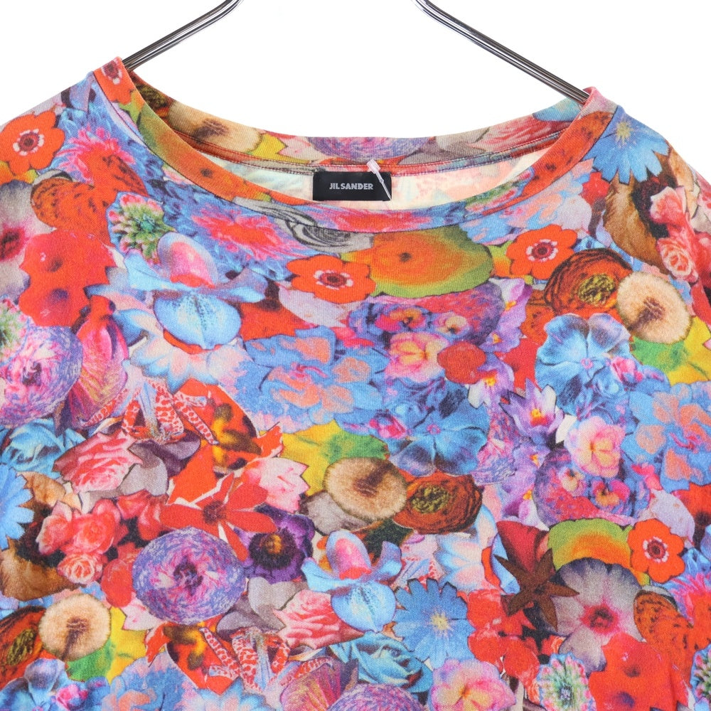 JIL SANDER(ジルサンダー) Floral T-Shirt フローラル 花柄半袖Tシャツ マルチ MF241218
