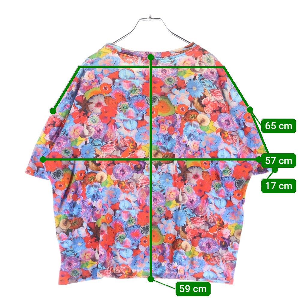 JIL SANDER(ジルサンダー) Floral T-Shirt フローラル 花柄半袖Tシャツ マルチ MF241218