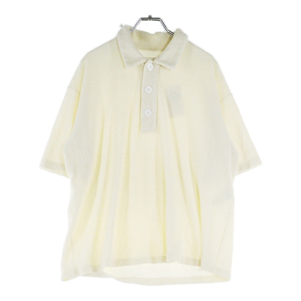JIL SANDER +(ジルサンダープラス) Polo Shirt 半袖ポロシャツ アイボリー JPUQ707503MQ2475